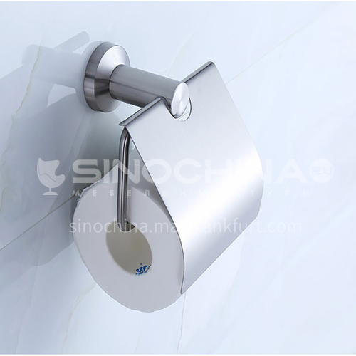 Bathroom silver stainless steel tissue holder